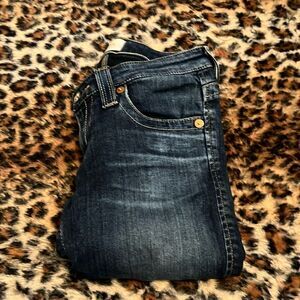 Big Star Liv Skinny Blue Factory Distressed Denim Jeans Festival Concert Event